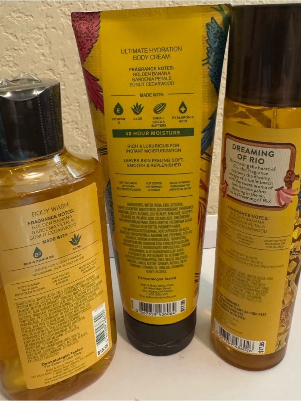 NWT Bath & Body Works 3pc Dreaming of Rio Set - Picture 7 of 11